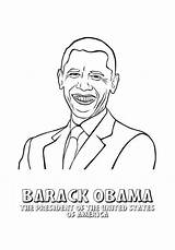 Obama Coloring Pages Barack Printable United Man President Colorado Getcolorings Manchester State Color Map States sketch template
