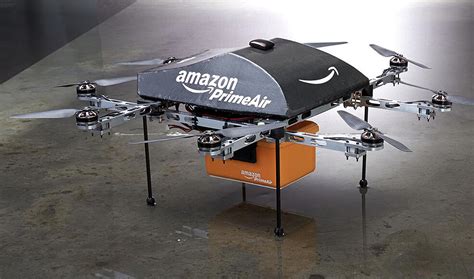 amazon prime air spedizione  drone volante  soli  minuti  questo il futuro video