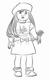 Ice Cream Girl Coloring Pages Holding Categories sketch template