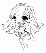 Coloring Chibi Pages Anime Doll Girl Cute Palace Yampuff Deviantart Getdrawings Yamanaka Ino Pic Kids Print Popular sketch template