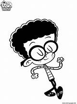 Loud House Coloring Pages Clyde Printable sketch template