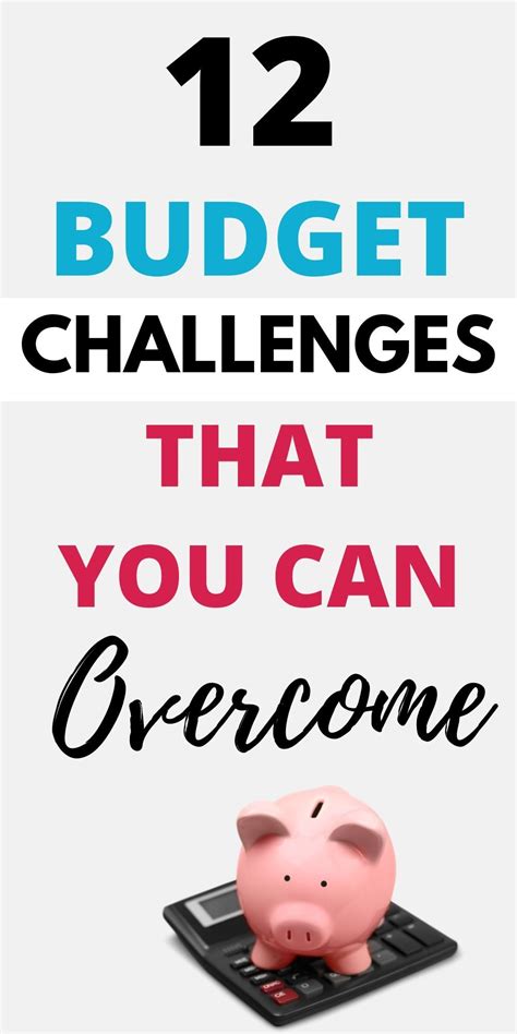 budgeting challenges    overcome  budgeting budget