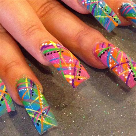 colorful nail art designs ideas design trends premium psd