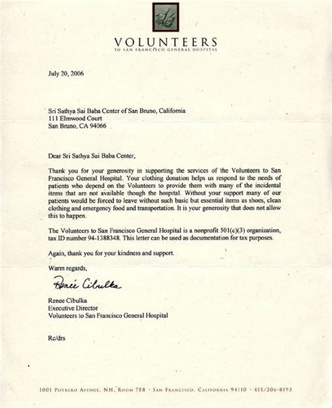 volunteer appreciation letter unique    sample letters