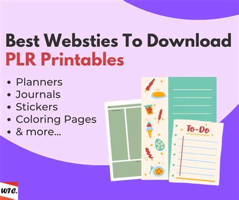 plr printables   sources covered