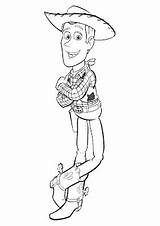 Woody Story Toy Coloring Cartoon Pages Berbulu Pm Posted sketch template