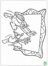 Dinokids Looney Tunes Colorir sketch template