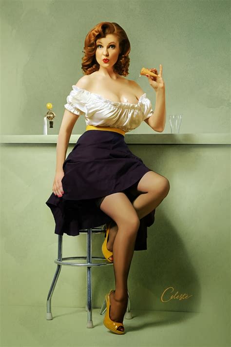 Lisa Freemont Pages Pin Up Preoccupation