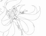 Ahri Lineart Wip Deviantart sketch template