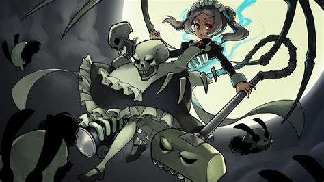 Pin De Ivanchavez Em Skullgirls Anime Aparências