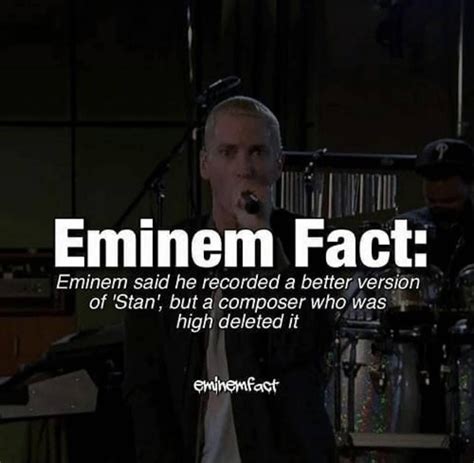 Eminem Fact Stan Song Eminem Rap Eminem Memes Eminem