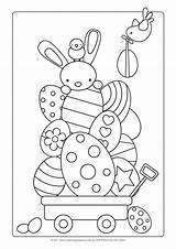 Easter Colour Pages Påske Lagret Fra sketch template