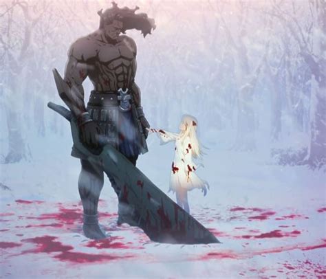 Berserker And Illyasviel Von Einzbern Fate Stay Night Unlimited Blade