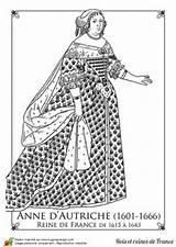 Coloriage Xiv Hugolescargot Malvorlagen Roi Bunte Prinzessinnen Charlemagne Ciel Jahrhundert Malbücher Königinnen Reine sketch template