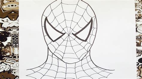 Como Dibujar Al Hombre Araña How To Draw Spiderman