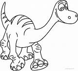 Coloring Pages Disney Dinosaur Good Cartoon Sheets Kids Printable Wecoloringpage sketch template