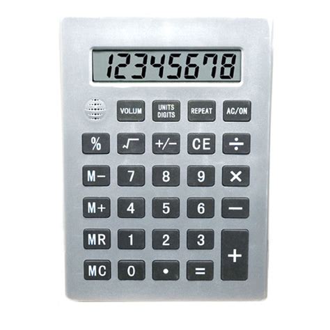 tel time jumbo  digit talking calculator