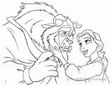 Beauty Beast Choose Board sketch template