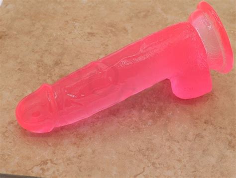 huge pink realistic dildo cock sex toy penis suction cup