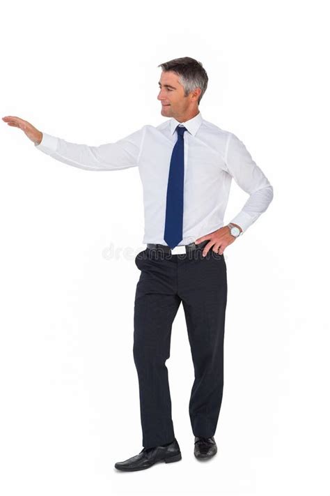 smiling businessman   arm  stock image image  suit male