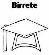 Birretes Birrete sketch template