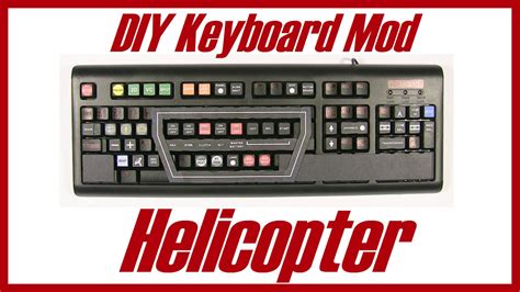 flight sim helicopter keyboard mod diy instructions