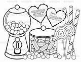 Coloring Sweet Printable Pages Valentine Treats Personalized Valentines Candy Shopped Print Getcolorings Color Getdrawings sketch template