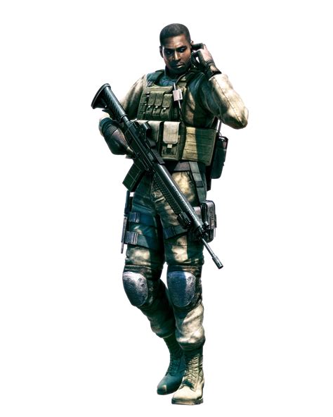 resident evil  character art introduces  bsaa cinemablend