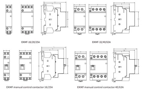 modular contactor manufacturer china etek electric