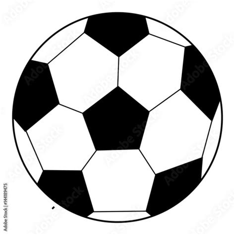 coloring book outlined soccer ball stock image  royalty