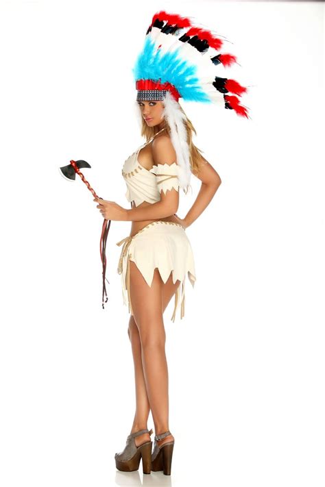 adult tribal tease woman native american costume 55 99