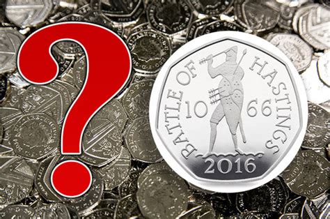 rare 50p coin on sale for £2 5 million and it could be in your pocket daily star