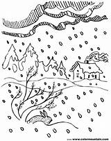Coloring Snow Storm Pages Thunderstorm Falling Blizzard Drawing Jesus Clipart Scene Kids Winter Calming Getdrawings Mountain Color Getcolorings Sketch Printable sketch template
