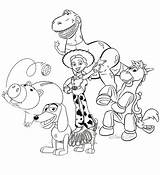 Toy Story Coloring Pages Characters Colouring Disney Drawing Printable Woody Jessie Sheets Sheet Getdrawings Cool Color Kids Print Popular Printables sketch template