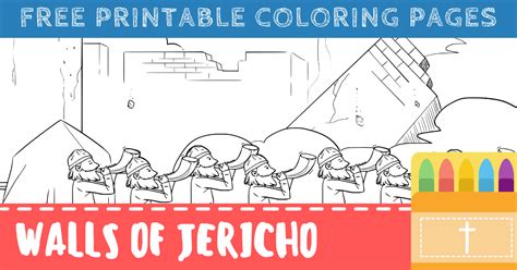 walls  jericho coloring pages  kids printable pdfs connectus