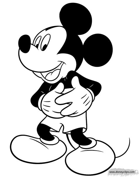 coloring pages disney mickey mouse  svg design file