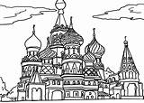 Ausmalen Malvorlagen Ausdrucken Kostenlos Russland Moskau Malvorlage Kathedrale sketch template
