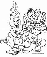 Easter Coloring Pages Printable Color Kids Book Sheets Printables Holiday Eazy Print Bunny Sheet Bunnies Books Found sketch template