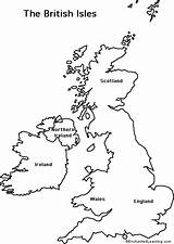 Map Isles British Outline Blank Ireland Enchantedlearning England Britishisles Outlinemap Europe Diagram Island Gif Venn Scotland Britain Great Maps Choose sketch template