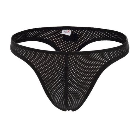 Sexy Cool Man Thongs G Strings Men Underwear Mesh Design Breathable Men
