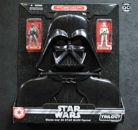 Darth Vader Carry Case Figures Vintage Star Wars Kenner Fs