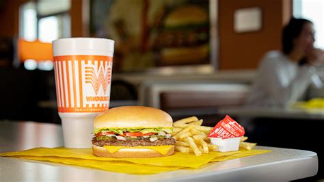 whataburger  healthiest fast food cheeseburger study finds