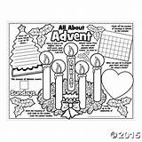 Advent Sunday School Kids Coloring Activities Color Christian Pages Children Craft Printables Crafts Orientaltrading Education Christmas Lessons Posters Own Paper sketch template