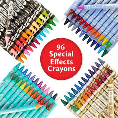crayola special effects crayons ct crayons michaels