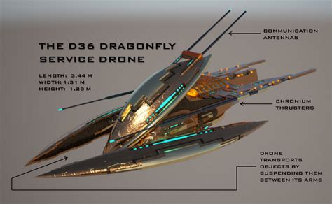 dragonfly service drone  duskie   deviantart