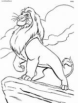 Lion King Coloring Pages Printable Odd Dr sketch template