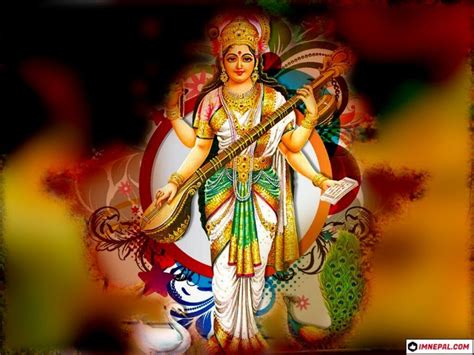 Hindu Goddess Saraswati Mata Images Hd Wallpapers Saraswati Mata