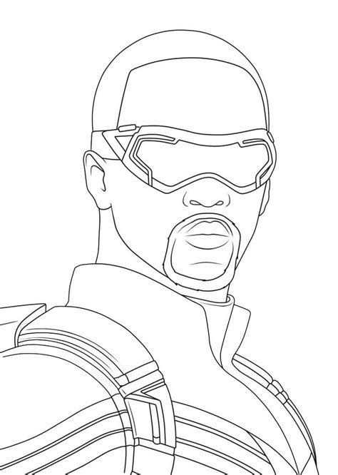 winter soldier coloring pages captain america winter soldier coloring