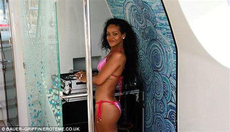 rihanna s private collection of racy holiday snaps from