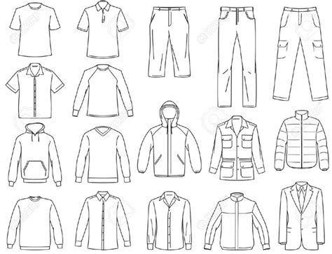 clothes illustration clothing templates fashion design template